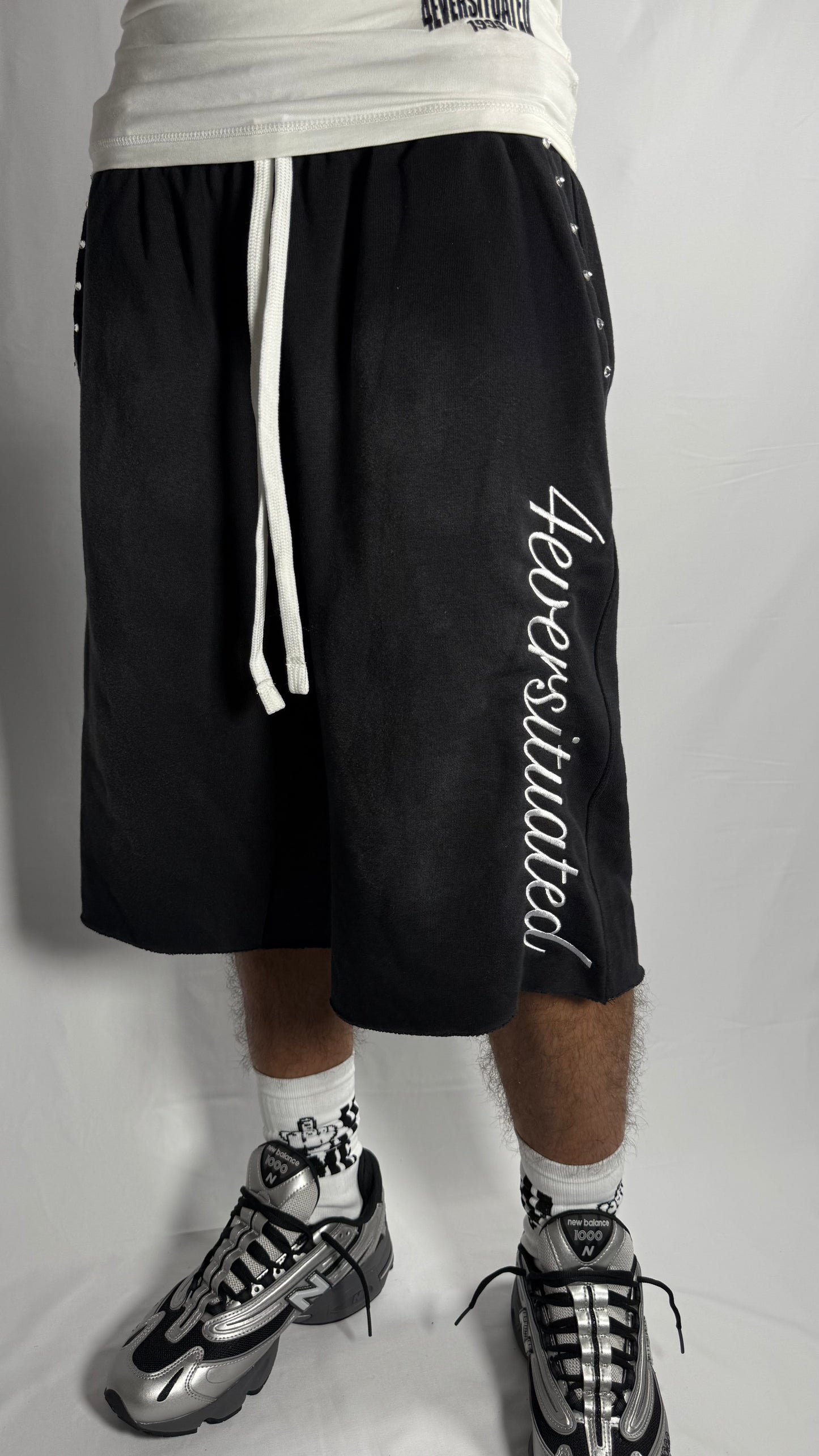 Rhinestone shorts